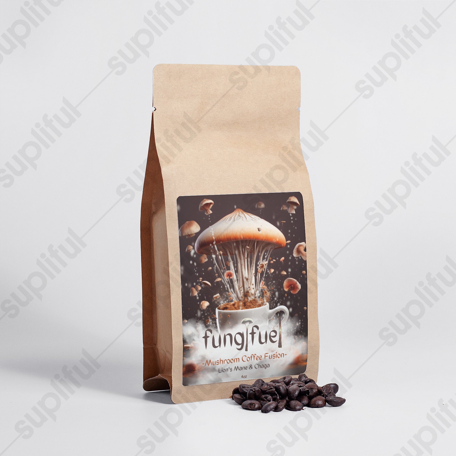 Mushroom Coffee Fusion 4oz.