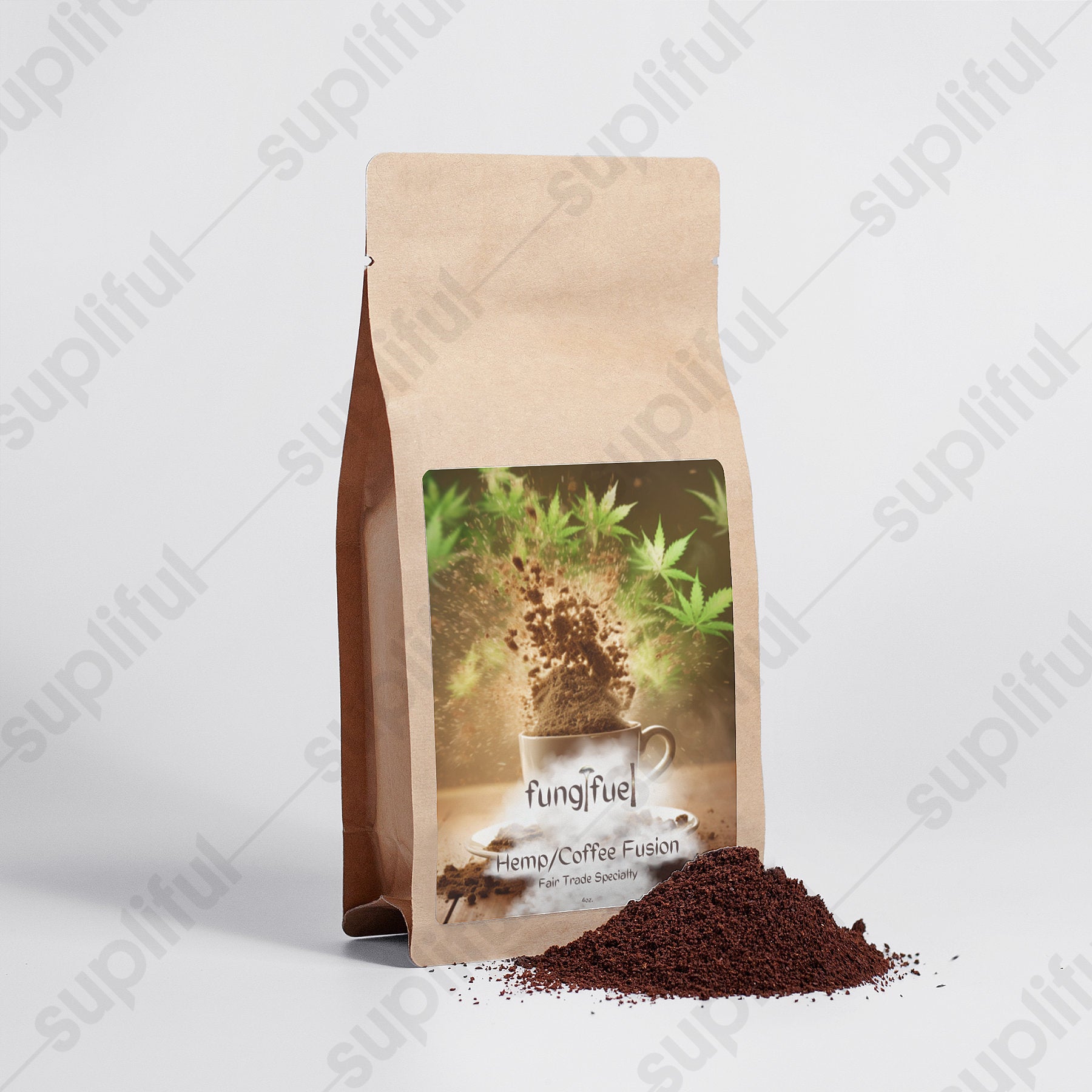 Organic Hemp Coffee Fusion - Medium Roast 4oz
